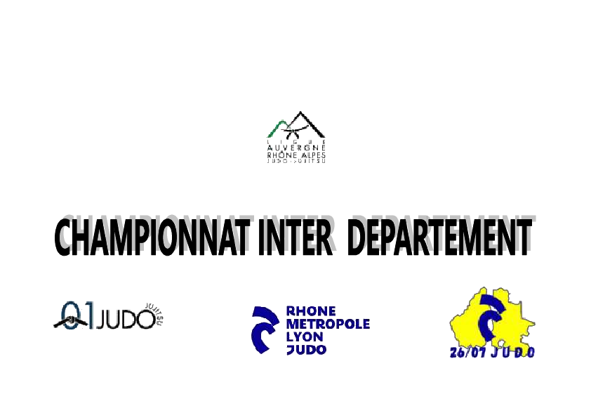 MINIME-CHAMPIONNAT INTER DEPARTEMENT par equipe