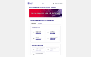 42 OPEN CADETS RIORGES