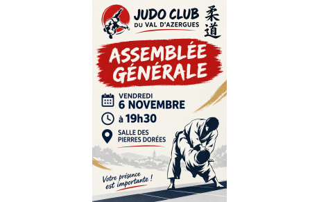 ASSEMBLÉE GÉNÉRALE DU CLUB