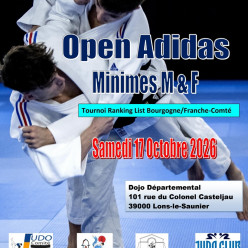 39 OPEN ADIDAS MINIMES LONS LE SAUNIER